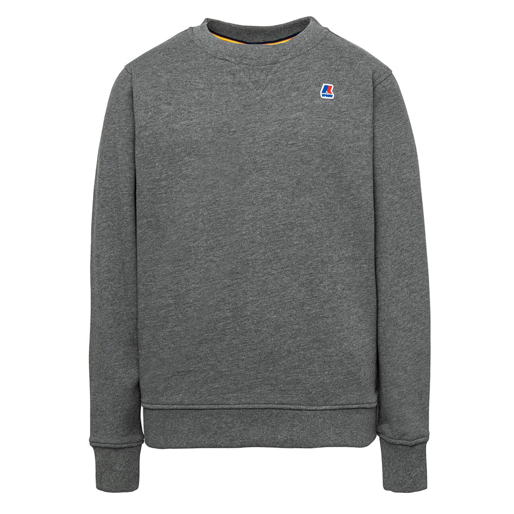 K-way Kids Baptiste Logo Sweat Grey 4Y