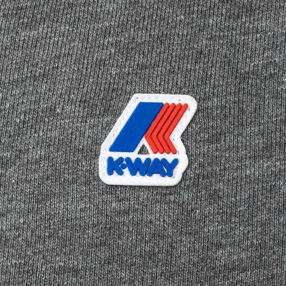K-way Kids Baptiste Logo Sweat Grey 12Y