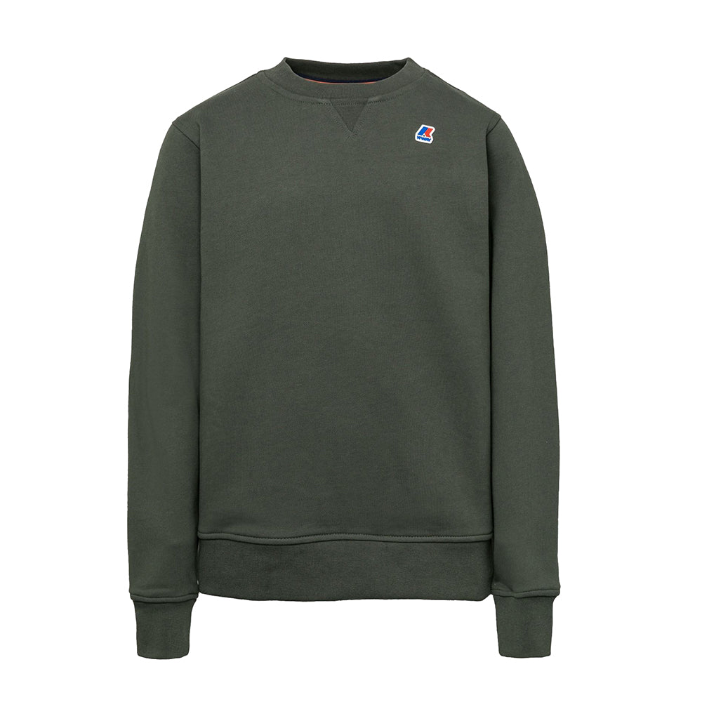 K-way Kids Baptiste Logo Sweat Khaki 10Y