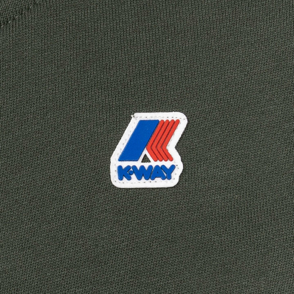 K-way Kids Baptiste Logo Sweat Khaki 12Y