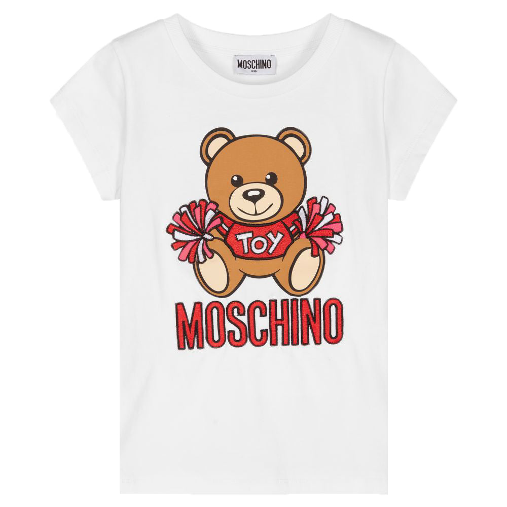 Moschino T-shirt Teddy Bear - White