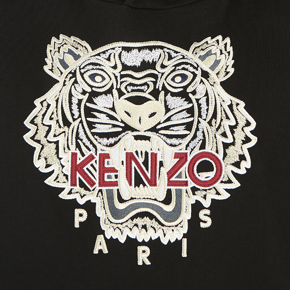 Kenzo Men's Tiger Hoodie Black M