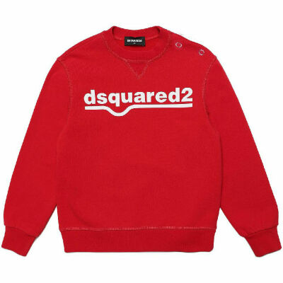 Dsquared2 Baby Boys Logo Print Sweatshirt Red - 3M RED