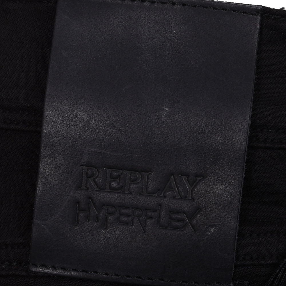 Replay Men's Hyperflex Jeans Black 32 34