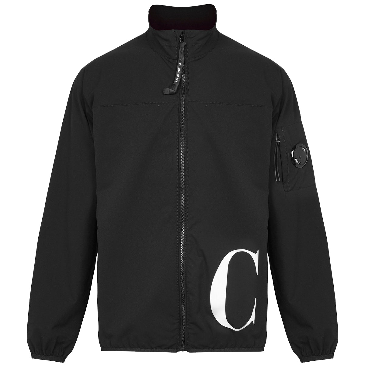 C.P Company Boys Lens Shell Jacket Black - 8Y BLACK