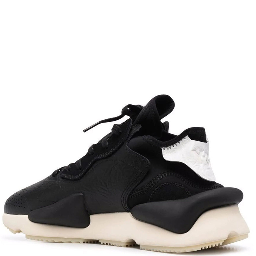 Y-3 Men's Kaiwa Low-top Sneakers Black 10