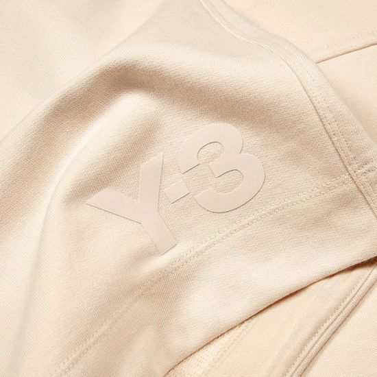 Y-3 Men's Logo Shorts Cream S