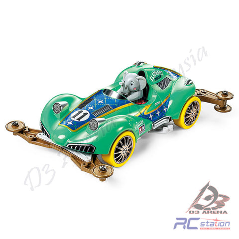 Tamiya 95570 Mini 4wd Penguin Racer (VZ Chassis) Kit Montaggio 1