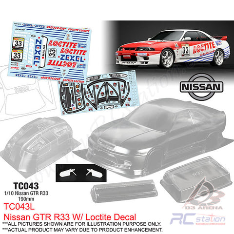 RC Cars Shell rcFord Zakspeed Capri Clear Body For 1/10 Scale