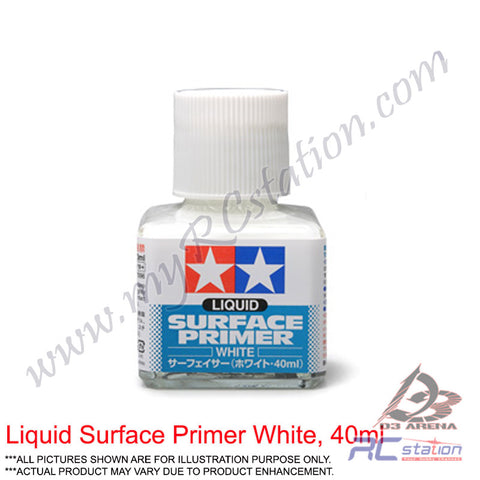 Tamiya Primer #87064 - Fine Surfacer Large Light Gray, 180ml [87064]