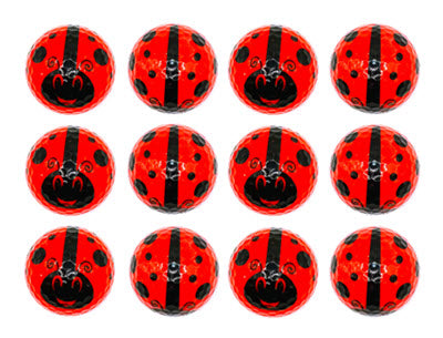 New Novelty Lady Bug Golf Balls