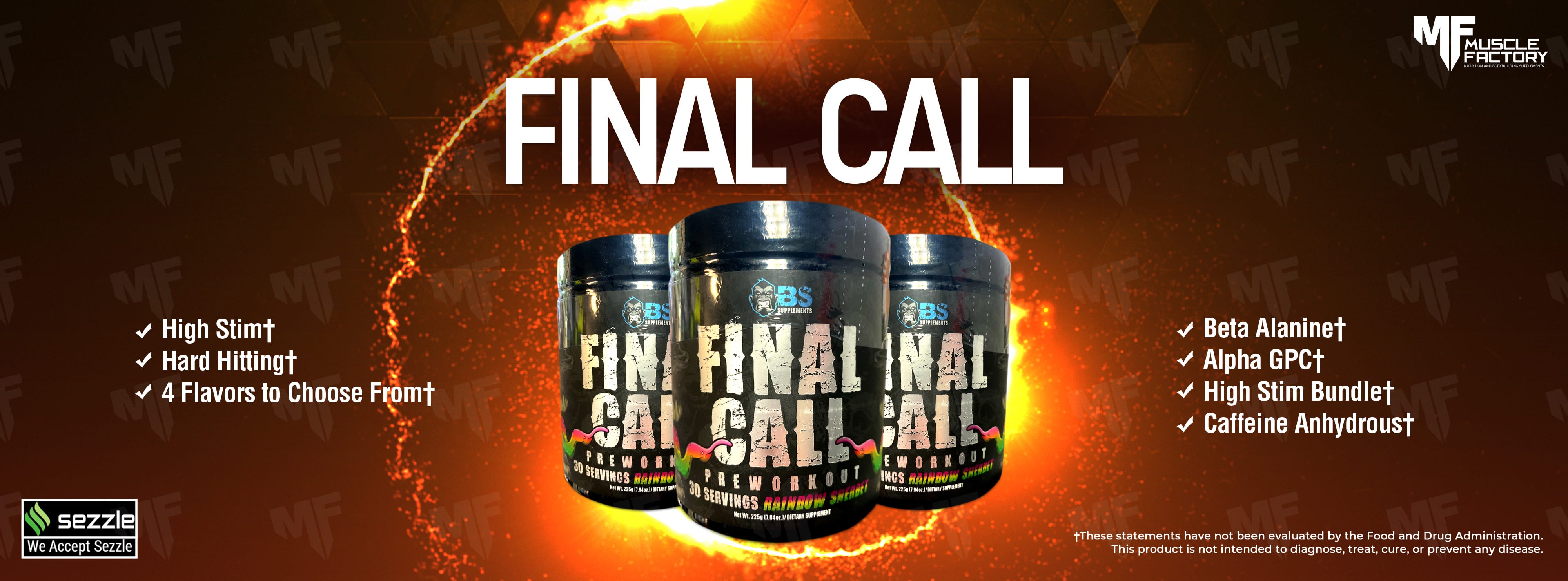 final call at mfsc bs supps