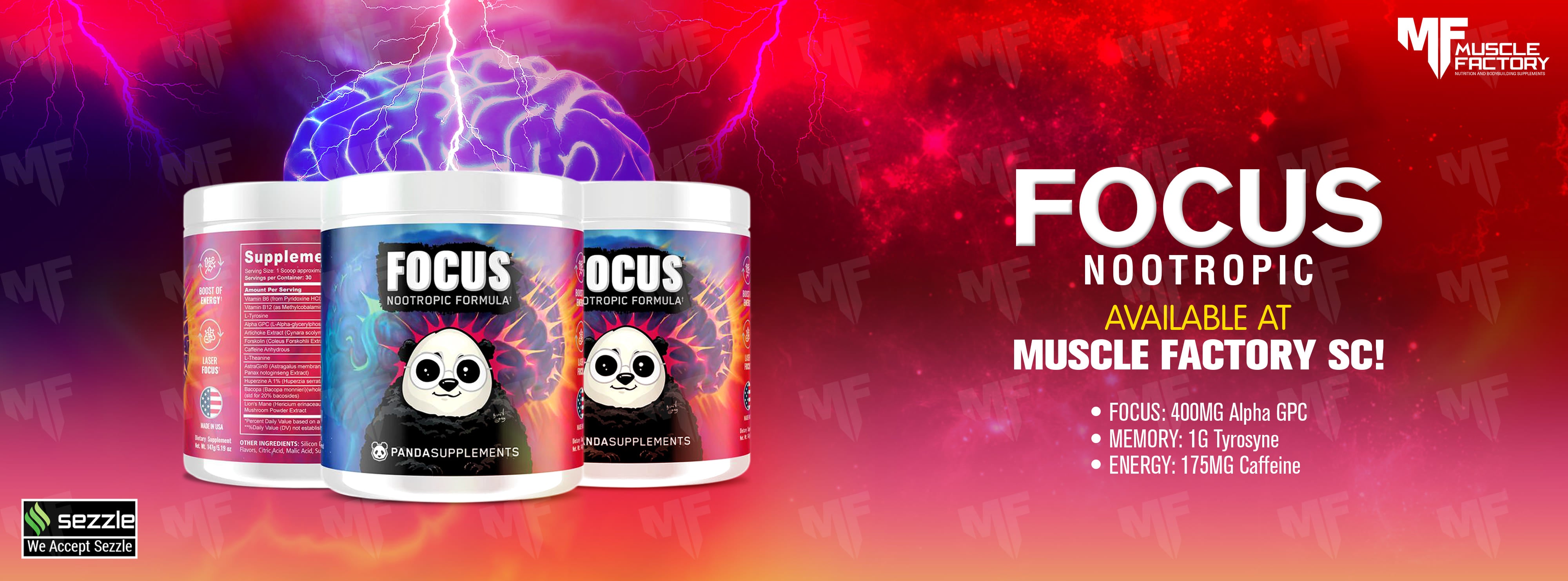 FOCUS Panda Supps Nootropic