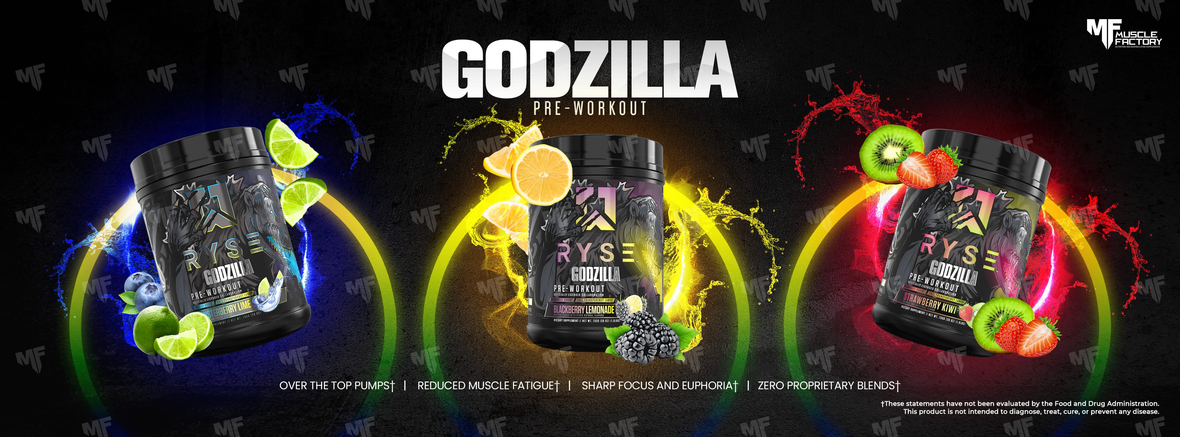 Ryse Supps Godzilla Pre-Workout
