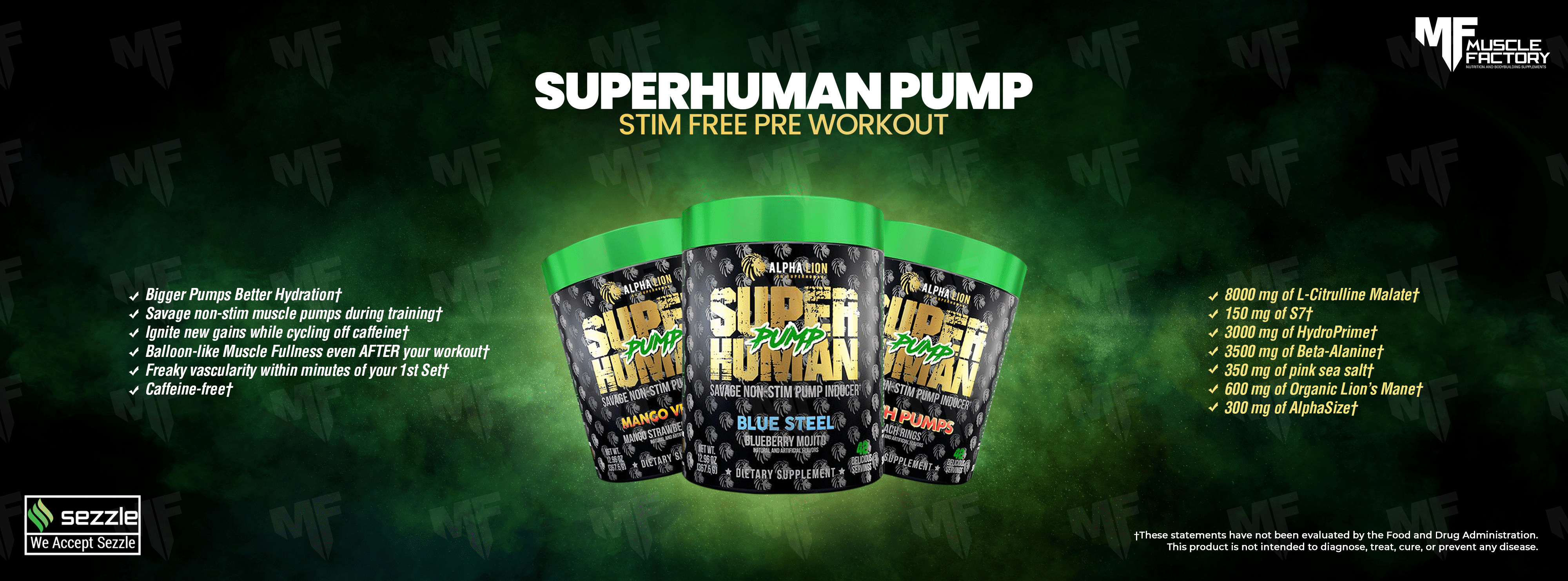 pump superhuman by alpha lion