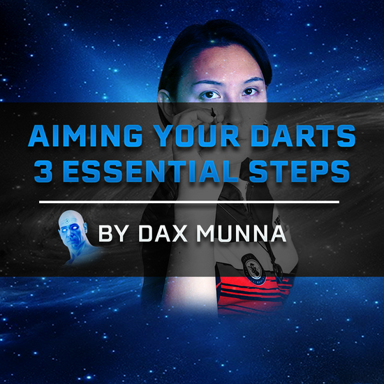 Aiming Your Darts The 3 Essential Steps: Draw, Sighting, and Action Dax Munna Blog cover photo