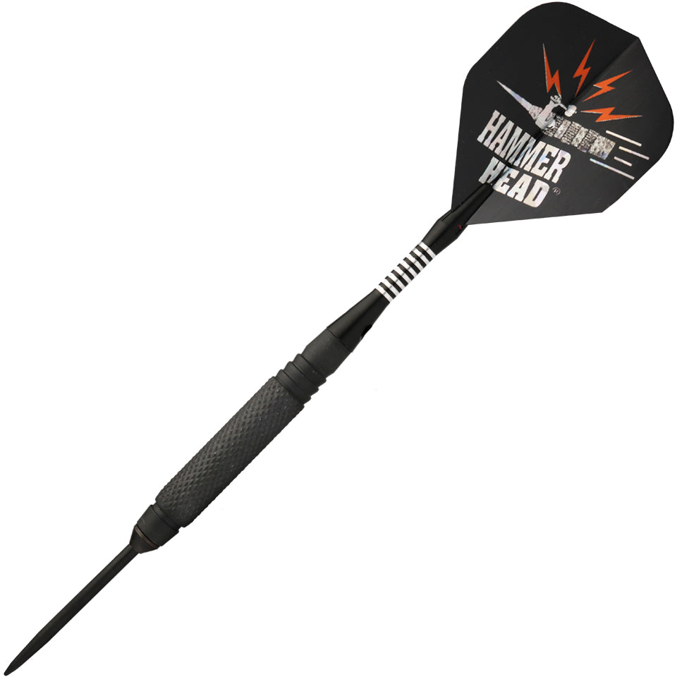 Bottelsen Devastator Hammer Head Black Steal Steel Tip Darts - Smooth