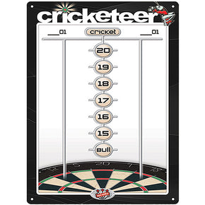 American Style Dartboard Scorekeepers Cabinet Green/White, Monarch  Billiards