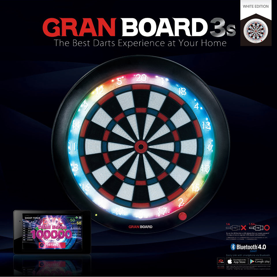 Gran Board 3S Electronic Dartboard - Green