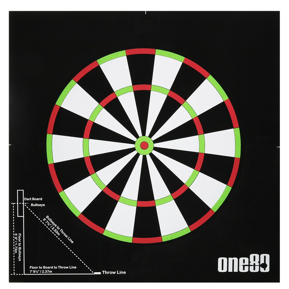 LED Darts Board Set VDarts H4L V Darts Advanced Full Spec Silent Darts