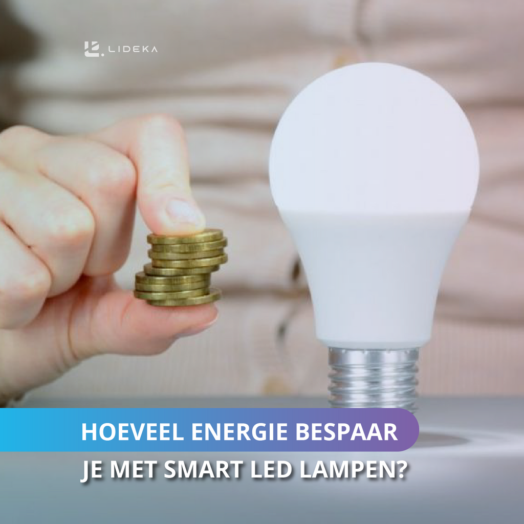 Smart LED Lampen: Hoeveel energie bespaar je met smart led lampen?