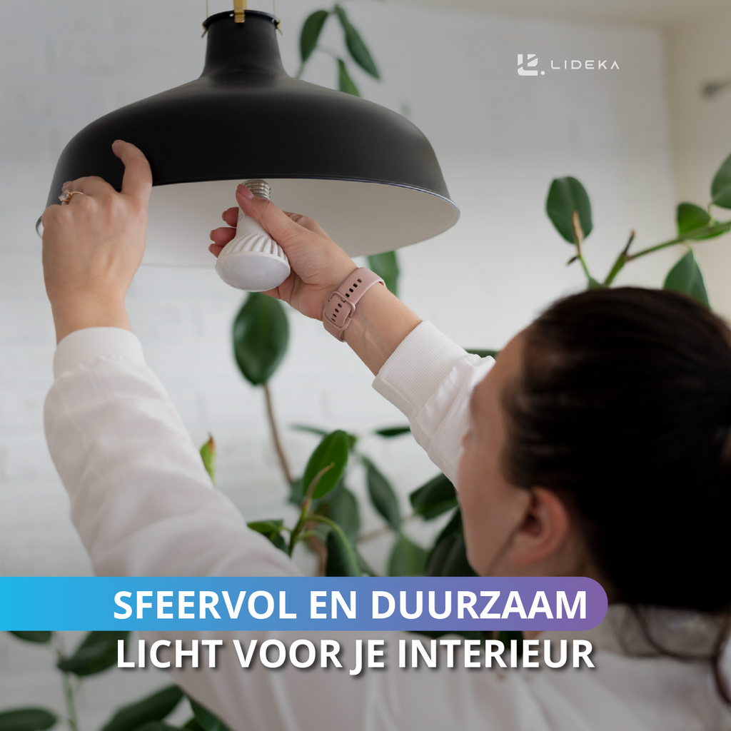 Smart LED lampen: Sfeervol en duurzaam licht voor je interieur