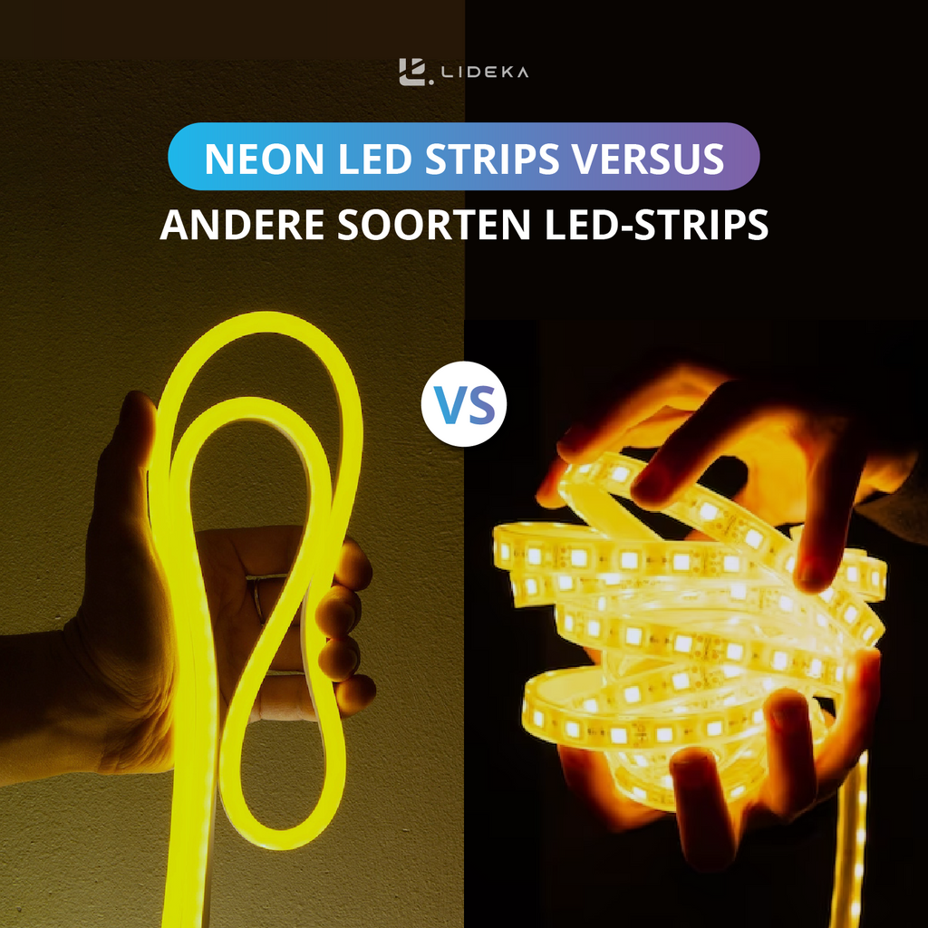 NEON LED strips versus andere soorten LED-strips