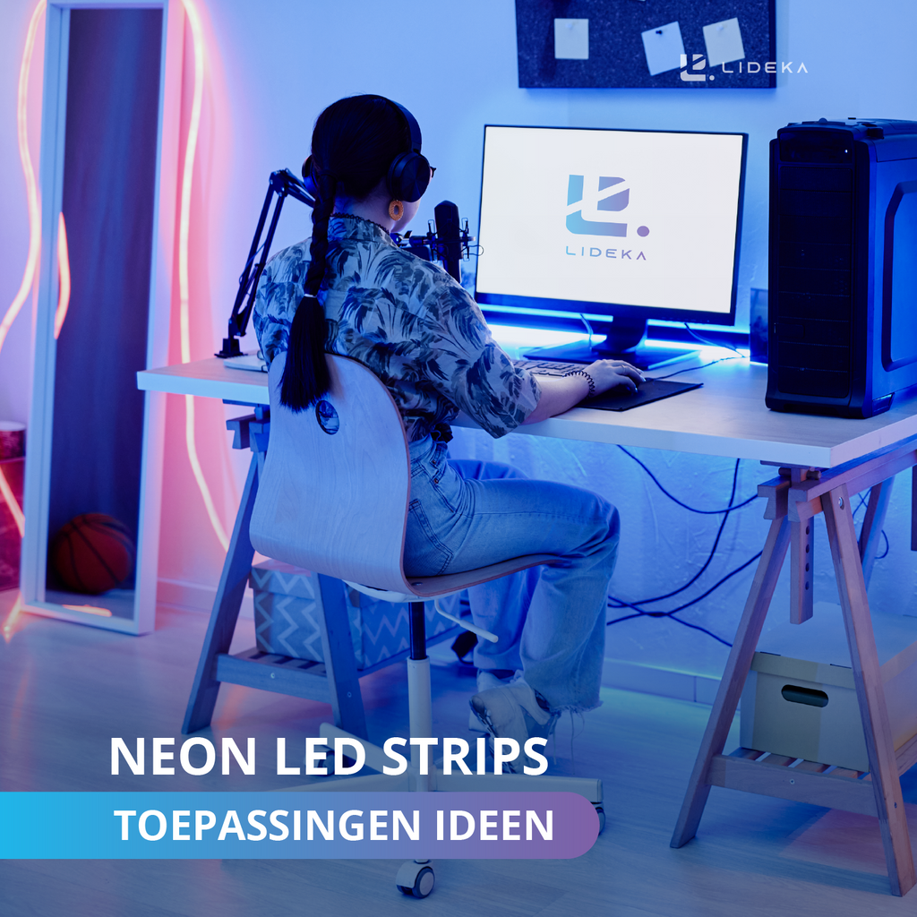 NEON LED strips toepassingen ideen