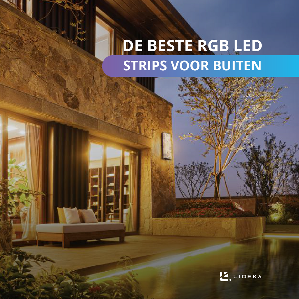 De beste RGB LED strips voor buiten