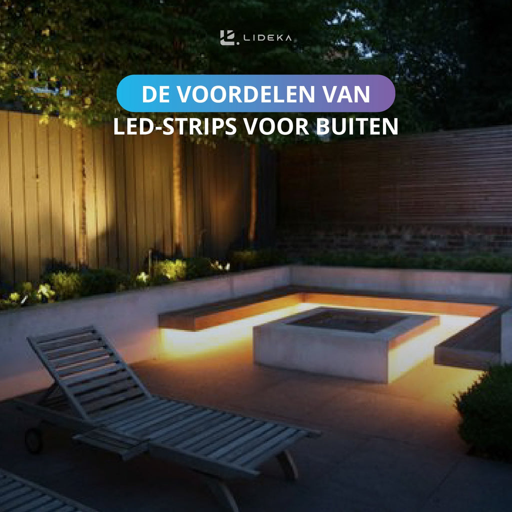 De voordelen van LED-strips voor buiten