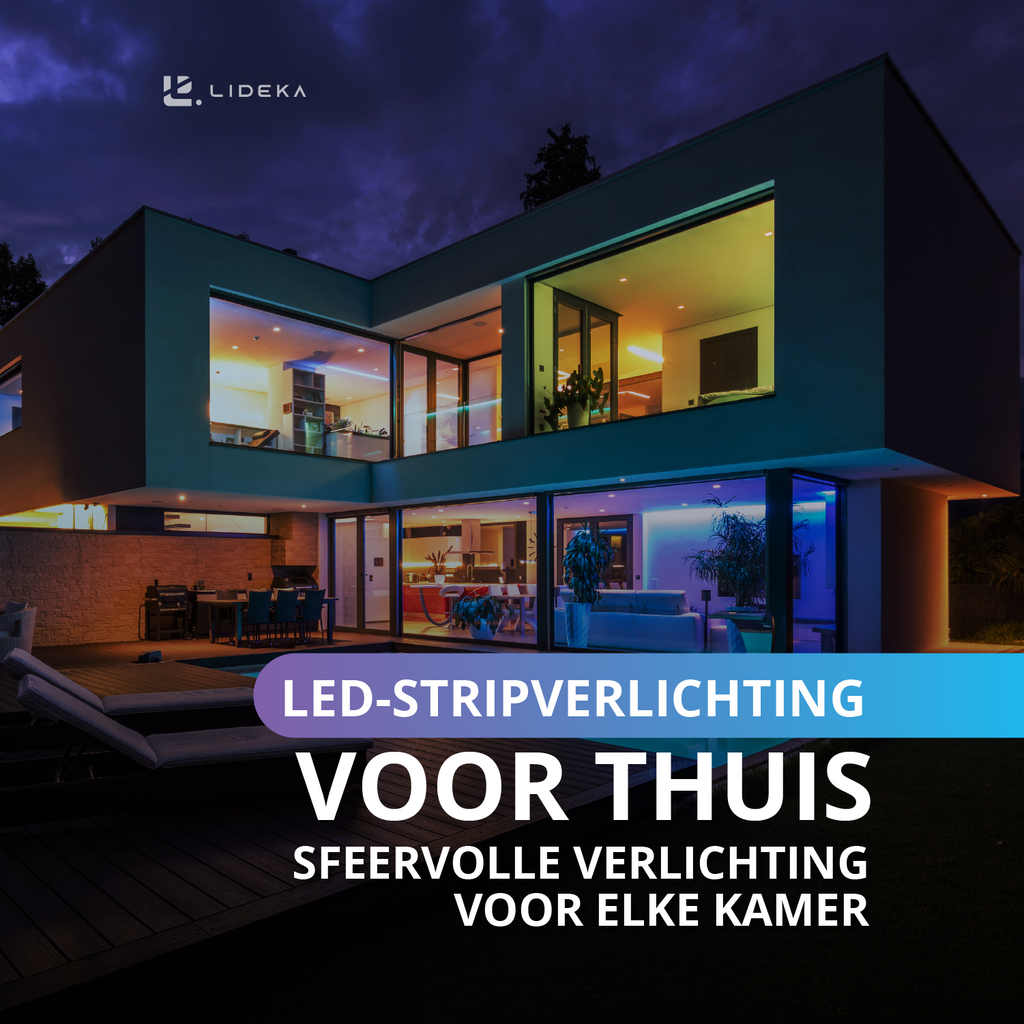 LED-stripverlichting voor thuis: sfeervolle verlichting voor elke kamer