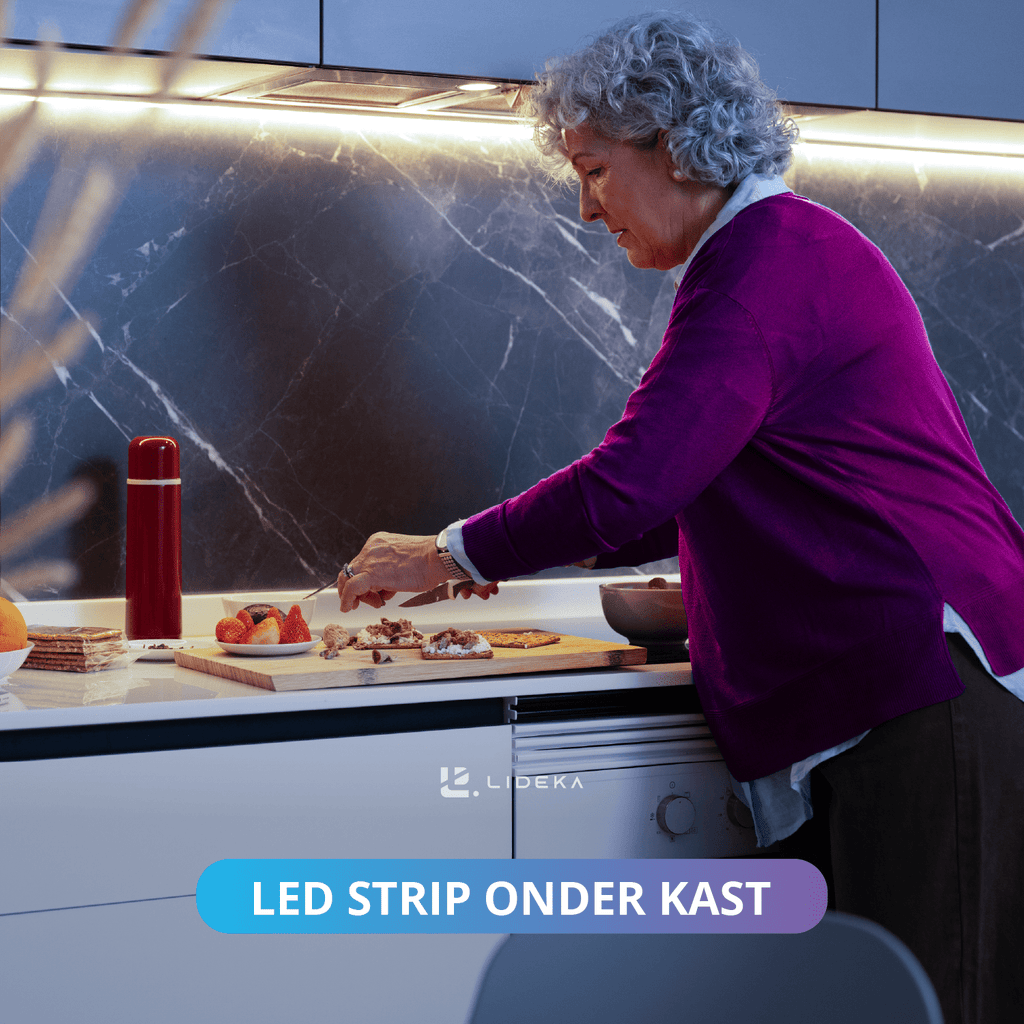 LED strip onder kast