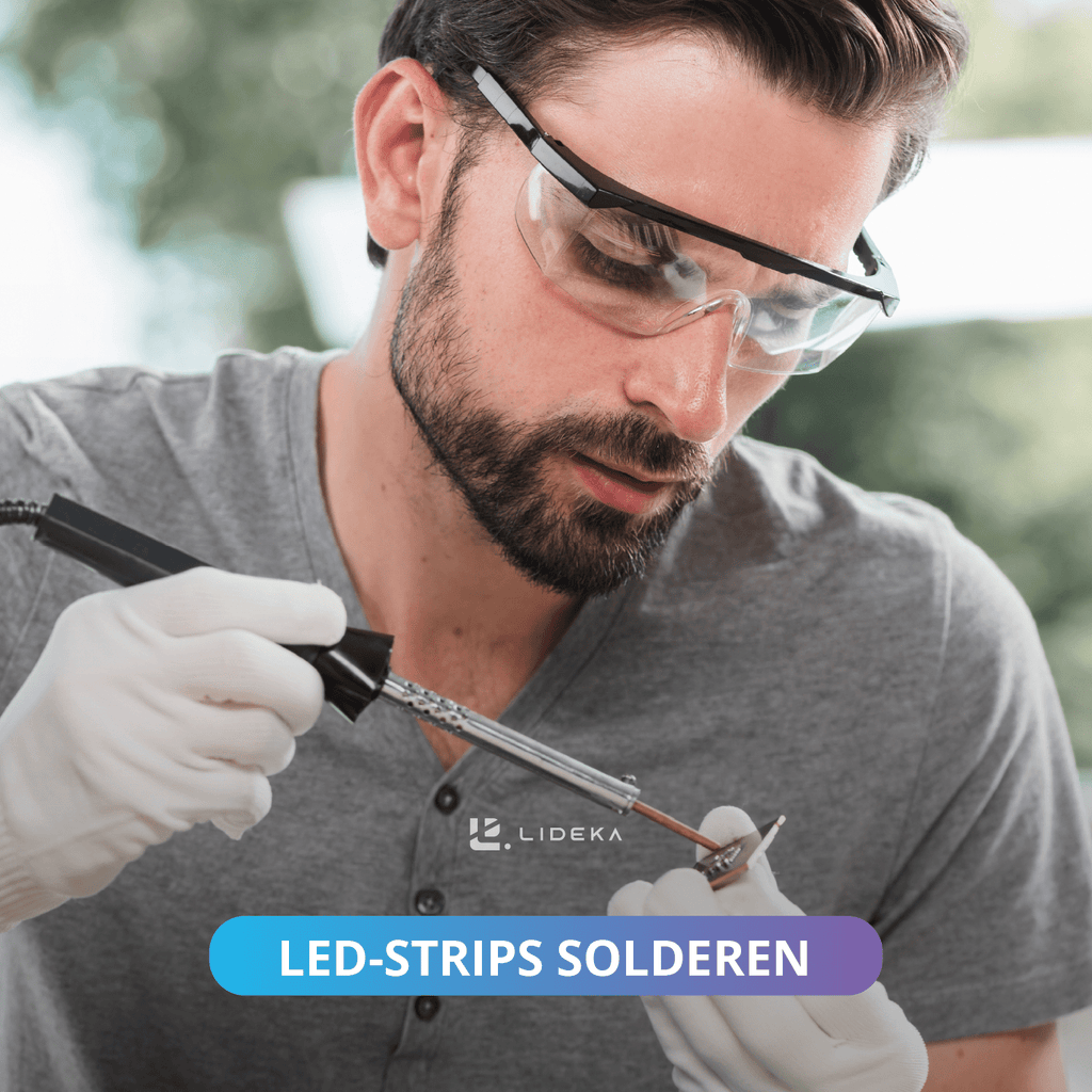 LED-strips solderen