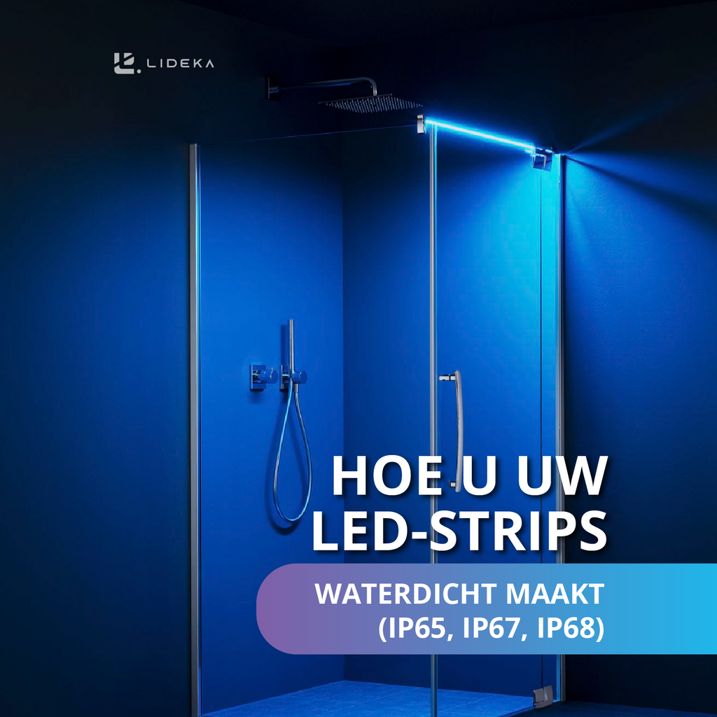 LED strips: Hoe maak je ze waterdicht?