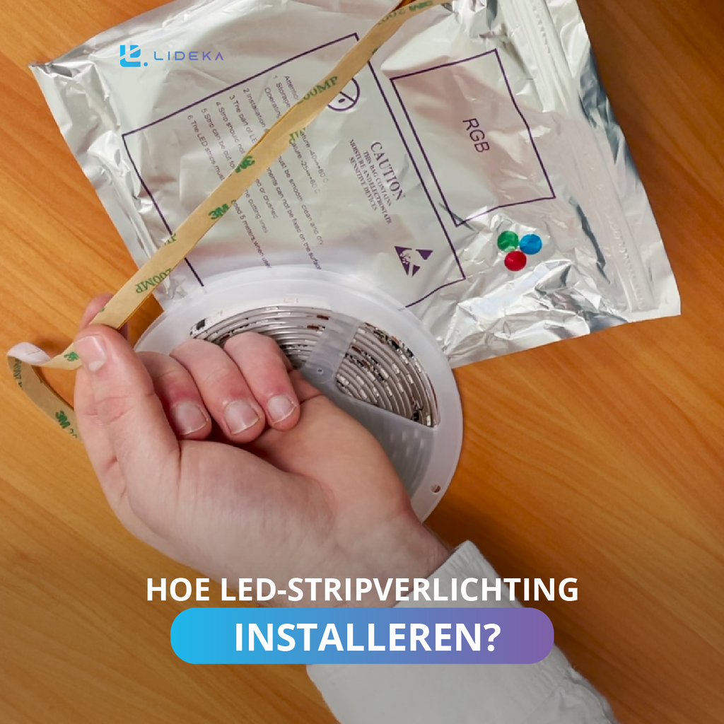 Gids: LED strips: Hoe kun je LED strips installeren?