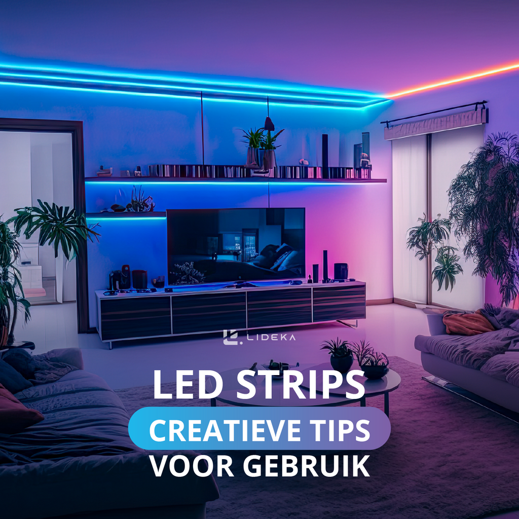 LED strips: creatieve tips voor gebruik