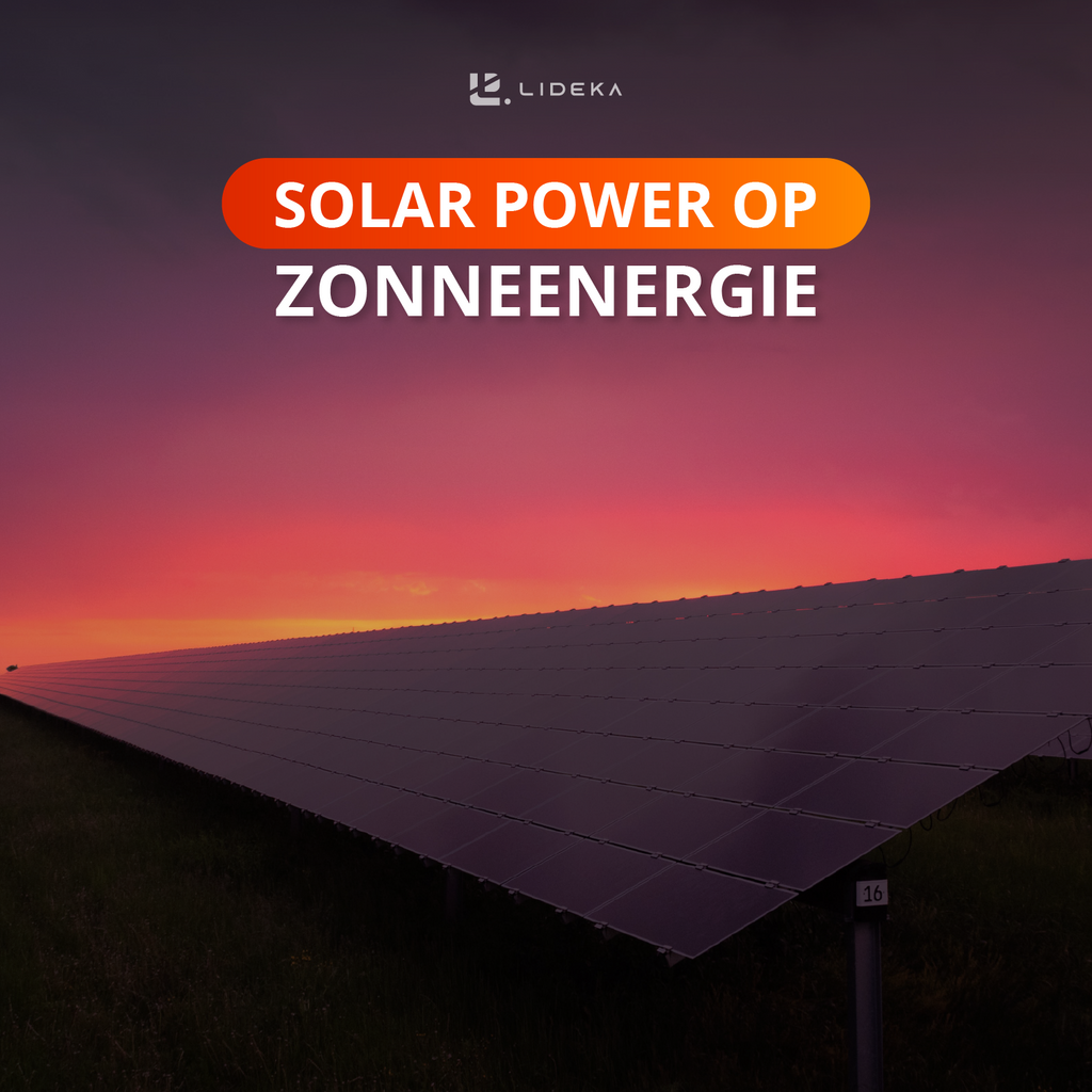 Solar Power Op Zonneenergie