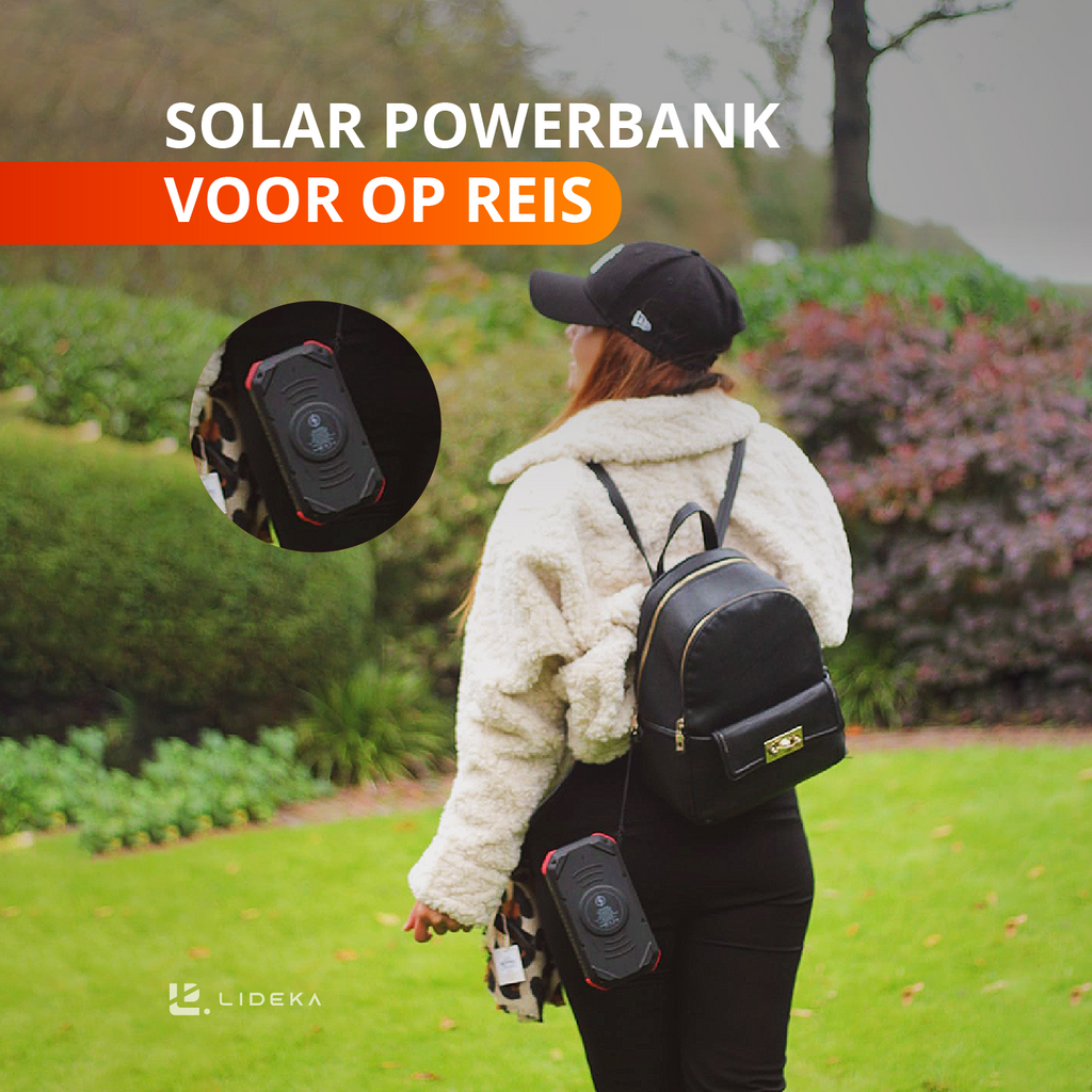 Solar Powerbanks: Solar powerbank voor op reis