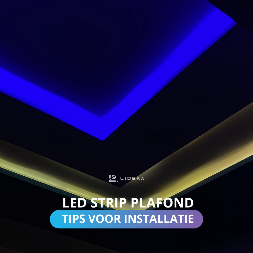 LED strip plafond: Tips voor installatie