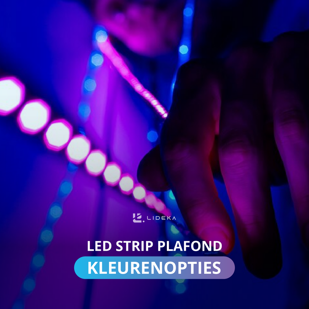LED strip plafond: Kleurenopties