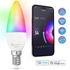 Lideka® Smart LED Lamp E14 6W - RGB + Wit Licht - Met App LED lampen Lideka Home   