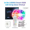 Lideka® - LED Strip 15 Meter (2x7.5) - RGB - Smart LED Lights RGB led strips Lideka Home   