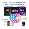 Lideka® - LED Strip - RGBIC - 15 Meter (3x5) - Light Strip RGB-IC led strips Lideka Home   