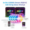 Lideka® - LED Strip - RGBIC - 20 Meter (4x5) - Light Strip RGB-IC led strips Lideka Home   