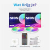 Lideka® - RGBIC Neon LED Strip 6 Meter (2 sets van 3m) IP68 Led pakketten Lideka Home   