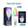Lideka® Smart LED Lamp E14 6W - RGB + Wit Licht - Met App LED lampen Lideka Home   