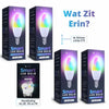 Lideka® - Slimme LED Smart Lampen - E14 - Set Van 4 - RGBW - Dimbaar LED Lampen Lideka Home   