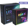 Lideka® - LED strip 220v dimbaar - RGBIC 10M + RGB 20M - Google Alexa En Siri Led pakketten Lideka Home   