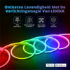Lideka® - RGBIC Neon LED Strip 6 Meter (2 sets van 3m) IP68 Led pakketten Lideka Home   