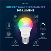 Lideka® Smart LED Lamp - E27 9W - RGBW - Dimbaar LED lampen Lideka Home   